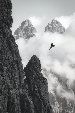 Mountain Eagle Clouds